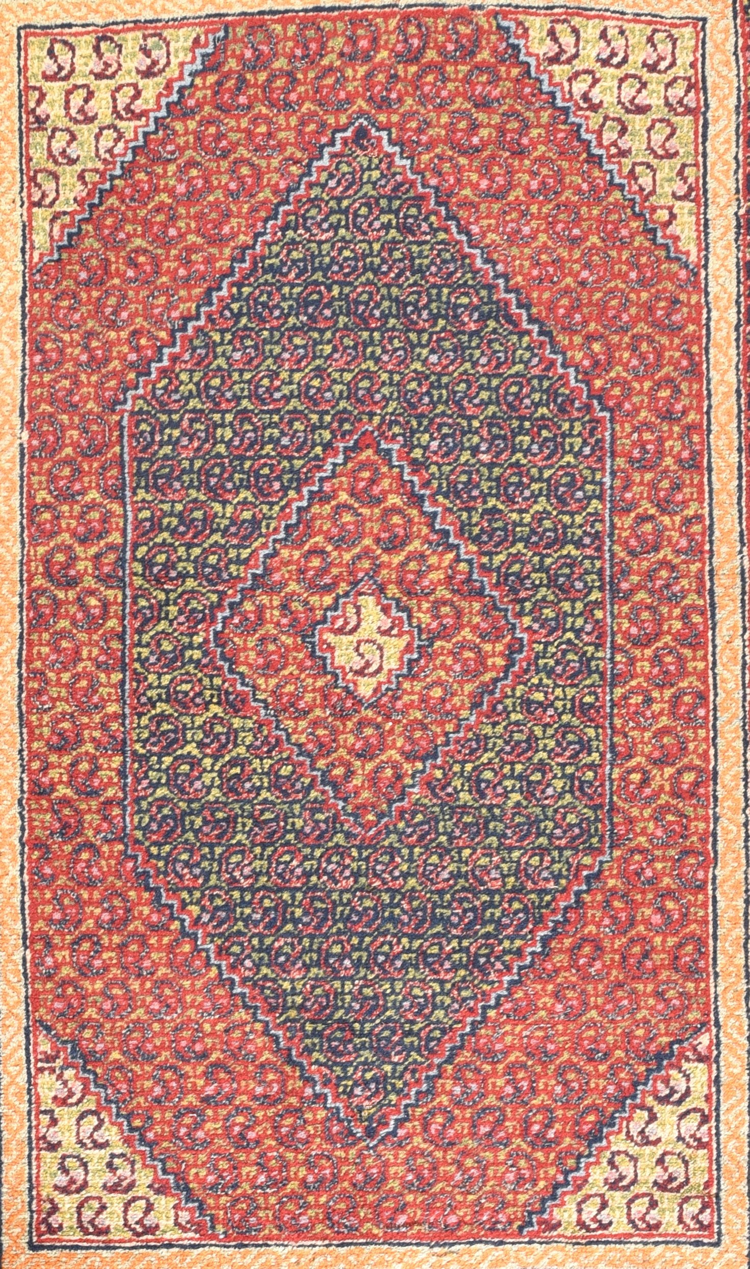 Antique Turkish Tribal Area Rug