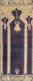 Semi Green Pistachio Turkish Silk Prayer Area Rug