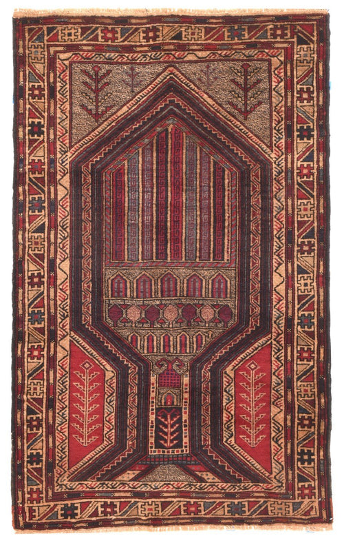 Persian Balouch, Size 3'0" X 5'0"