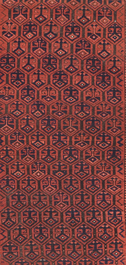 Antique Persian Balouch Area Rug