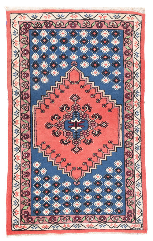Semi Antique Rust Moracan Area Rug