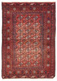Semi Antique Rust Afghan Bokara Area Rug