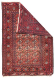Semi Rust Afghan Bokara Area Rug