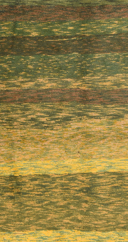 Semi Light Green Persian Gabbeh Area Rug