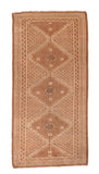 Antique Light Brown North West Persia Area Rug