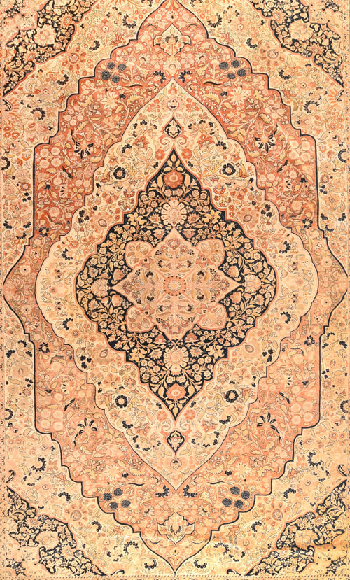Antique Persian Tabriz Area Rug
