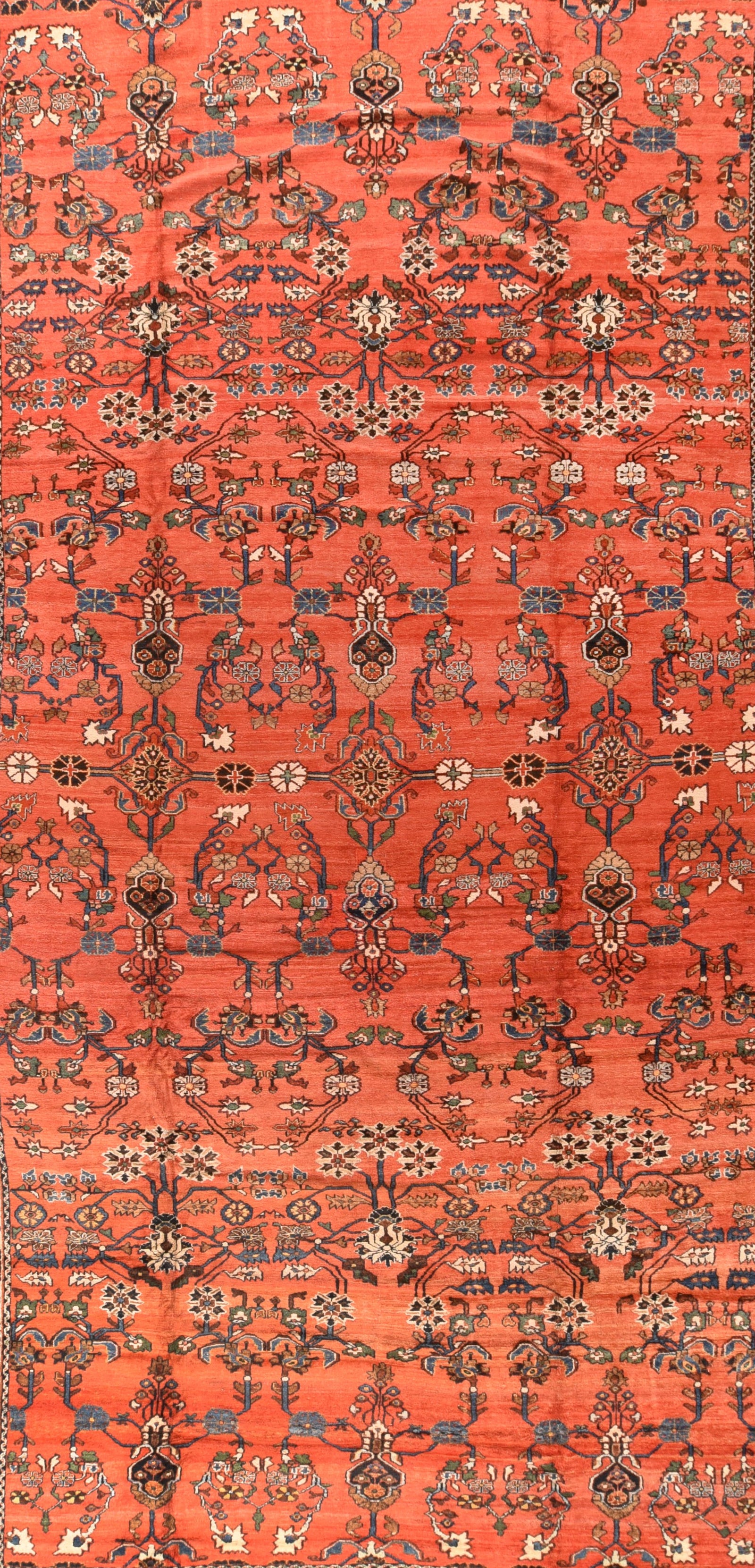 Antique Persian Lilihan Area Rug