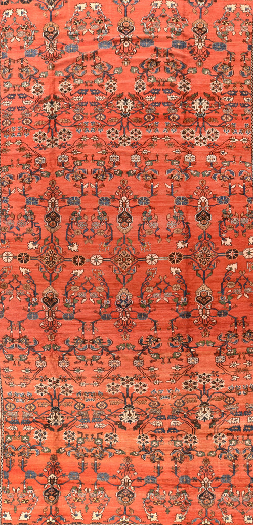 Antique Persian Lilihan Area Rug