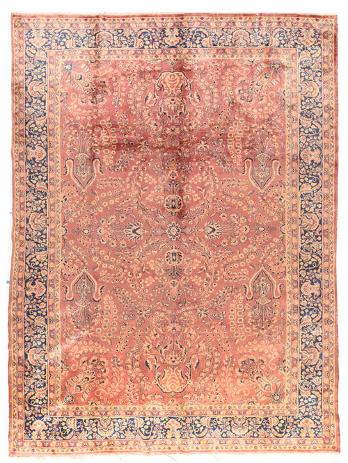 Hand Knotted Indian Indo Tabriz Wool