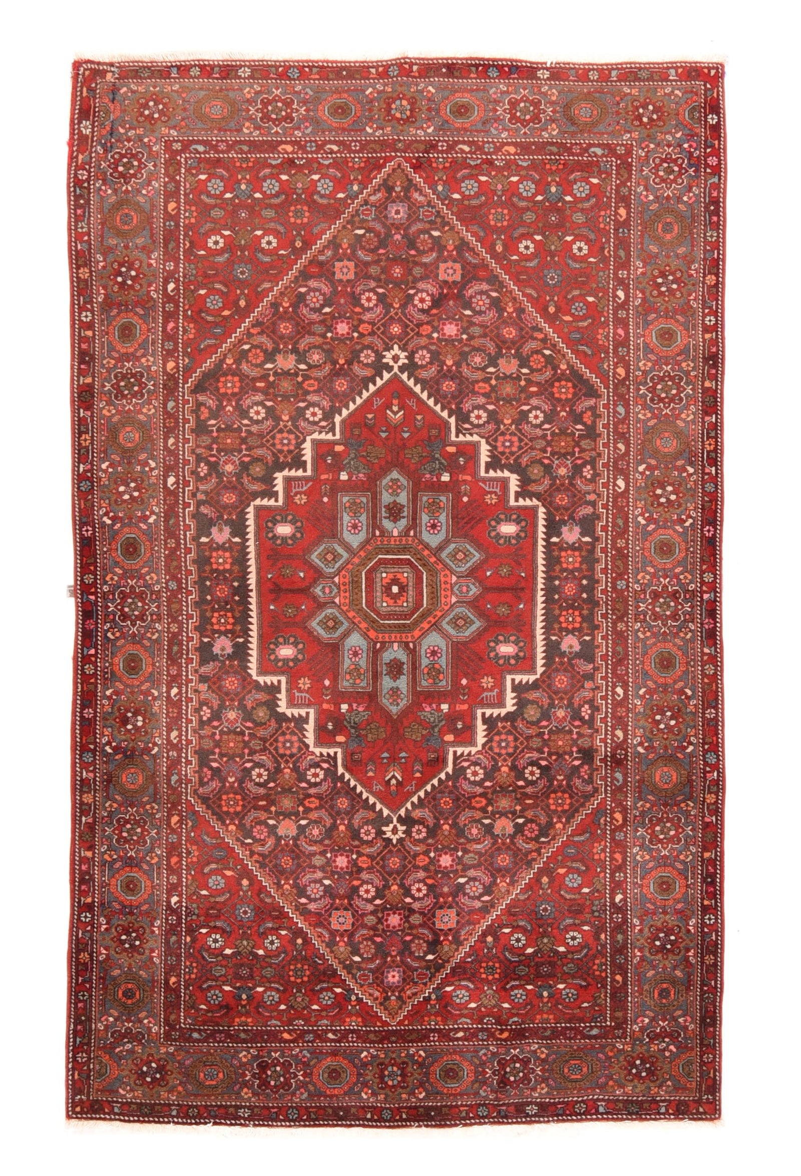 Semi Antique Persian Bidjar Area Rug