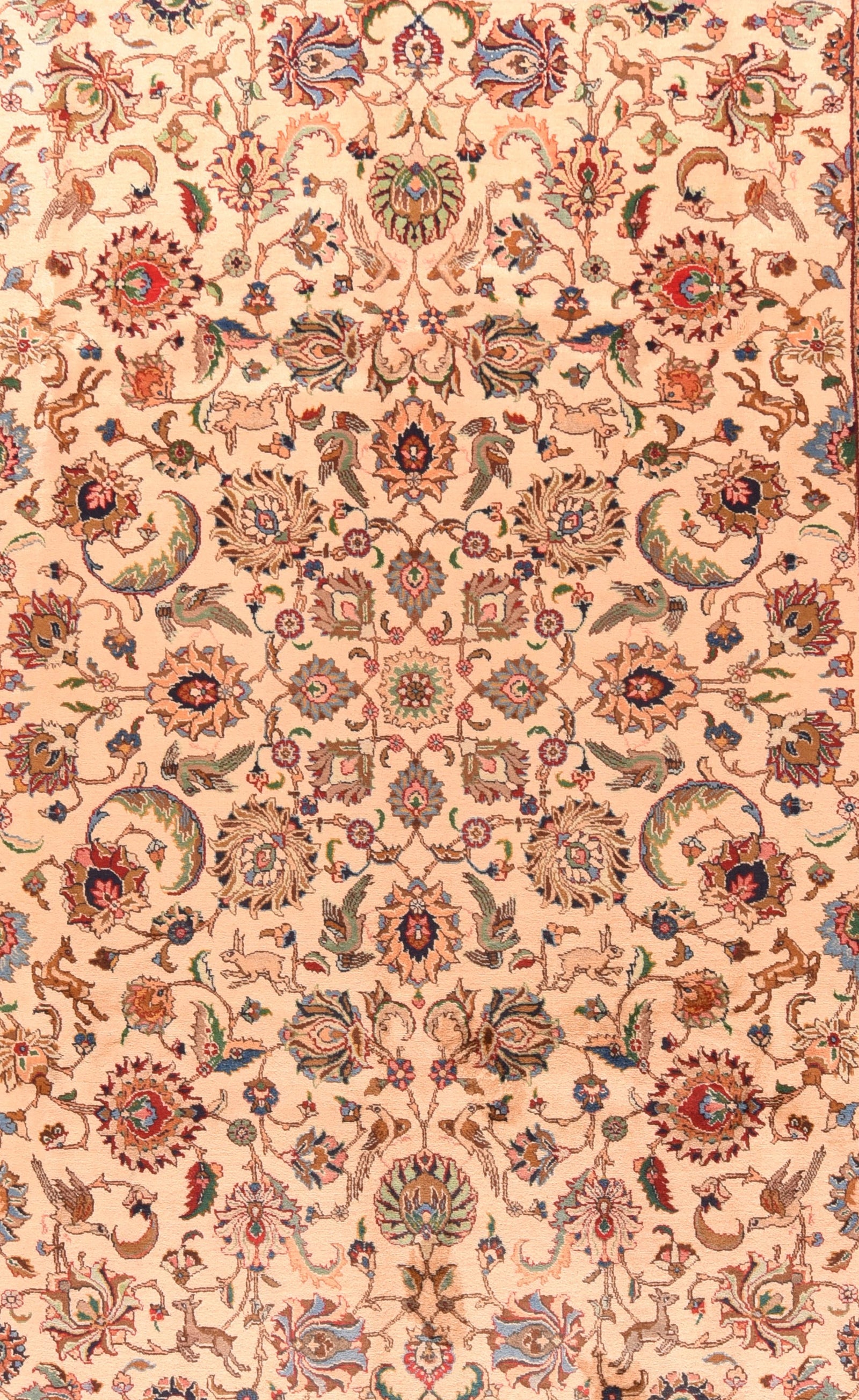 Semi Fine Persian Tabriz Area Rug