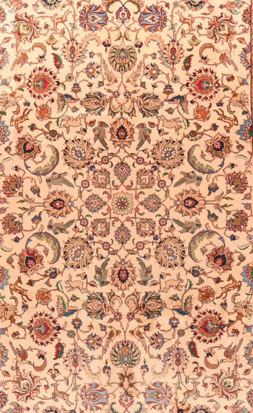 Semi Fine Persian Tabriz Area Rug