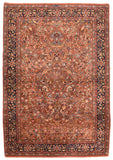 Semi Antique Fine Indo Tabriz Area Rug