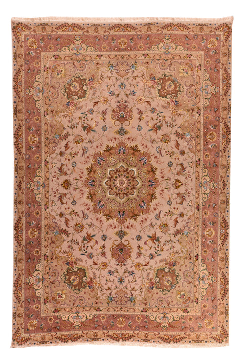 Excellent Persian Tabriz Mahi Design Area Rug