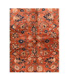 Antique Persian Mohajeran Sarouk Area Rug