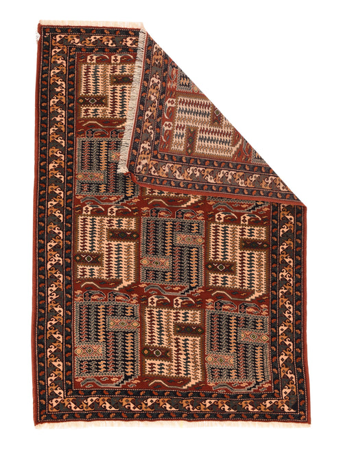 Hand Knotted Persian Ghochan Wool
