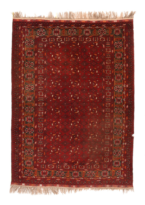 Semi Antique Afghan Balouch Area Rug