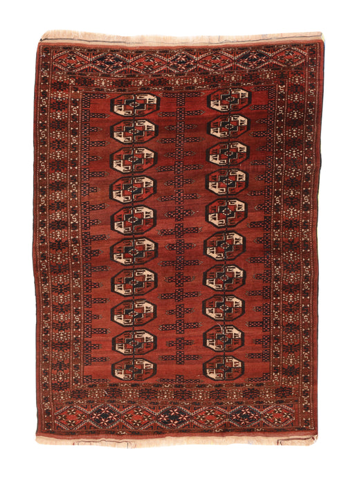 Hand Knotted Persian Bokhara Wool