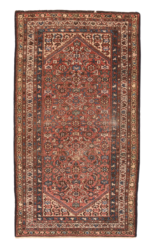 Semi Antique Persian Hammedan Area Rug