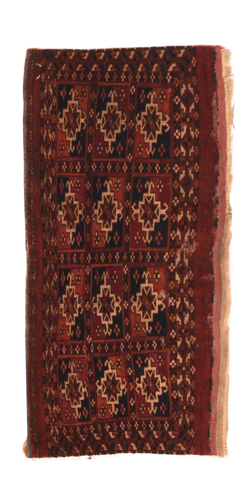 Semi Antique Turkeman Area Rug