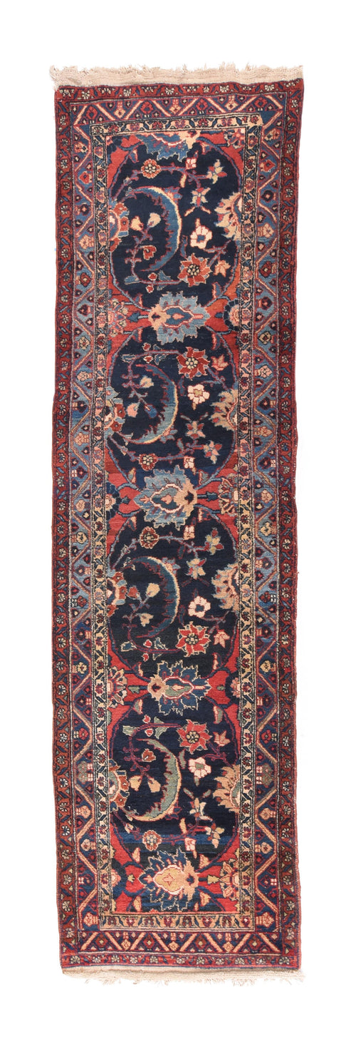 Semi Antique Persian Heriz Area Rug