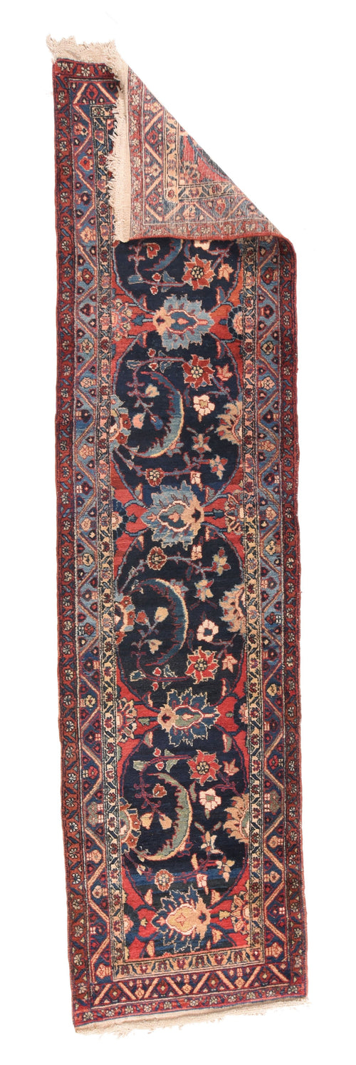 Semi Persian Heriz Area Rug