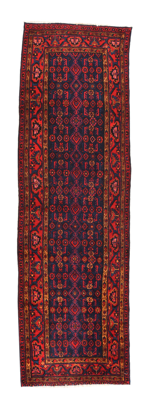 Semi Antique Persian Hamadan Area Rug