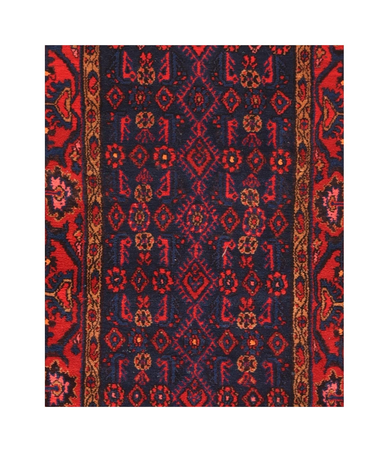 Semi Persian Hamadan Area Rug