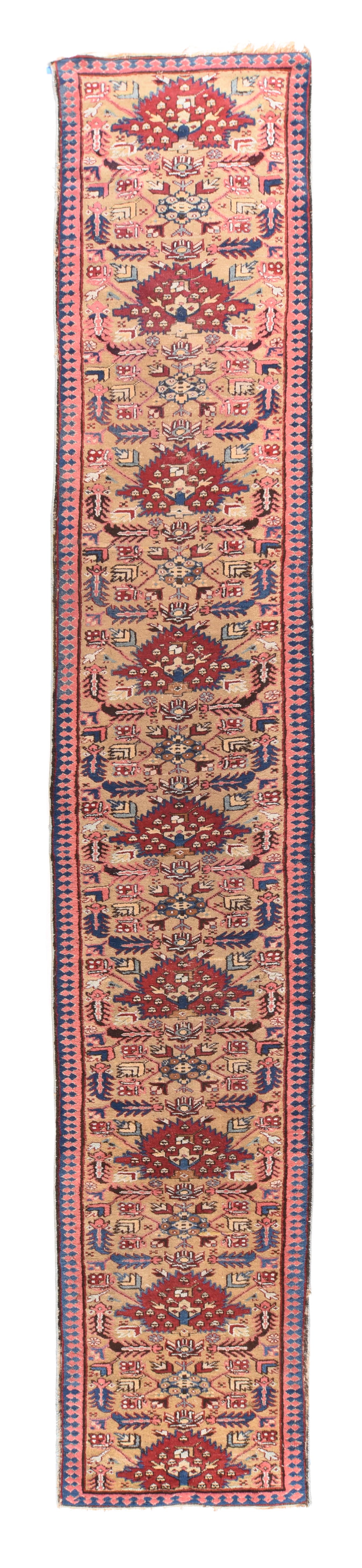 Antique Yellow Mustard Fine Northwest Persia Area Rug