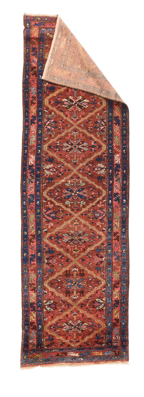 Antique Persian Karajeh Heriz Runner