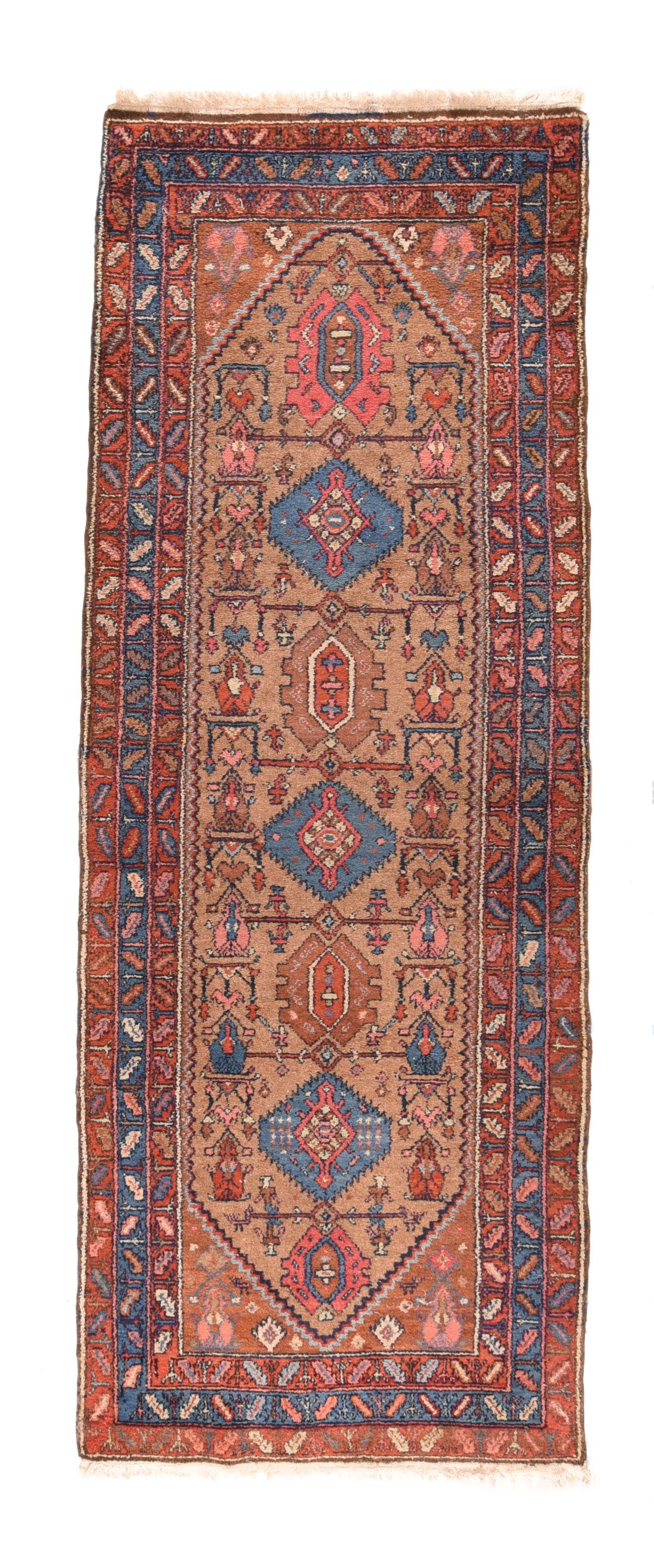 Semi Antique Persian Malayer Area Rug
