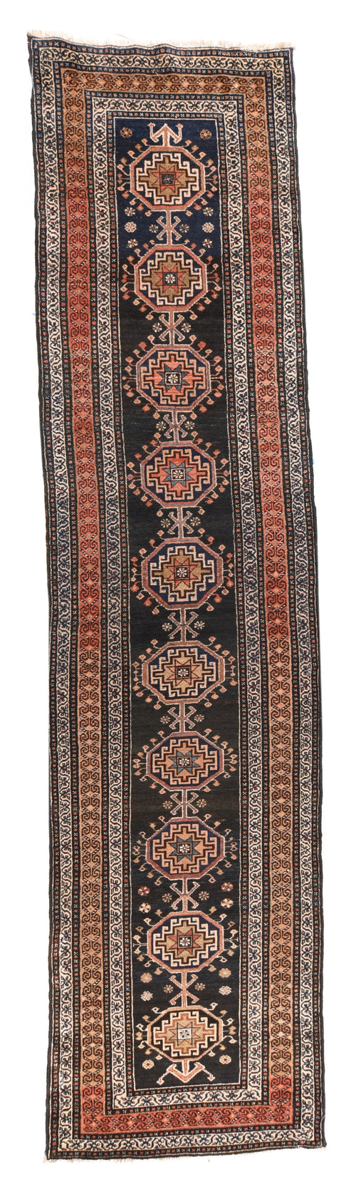 Hand Knotted Persian Karajeh Heriz Wool