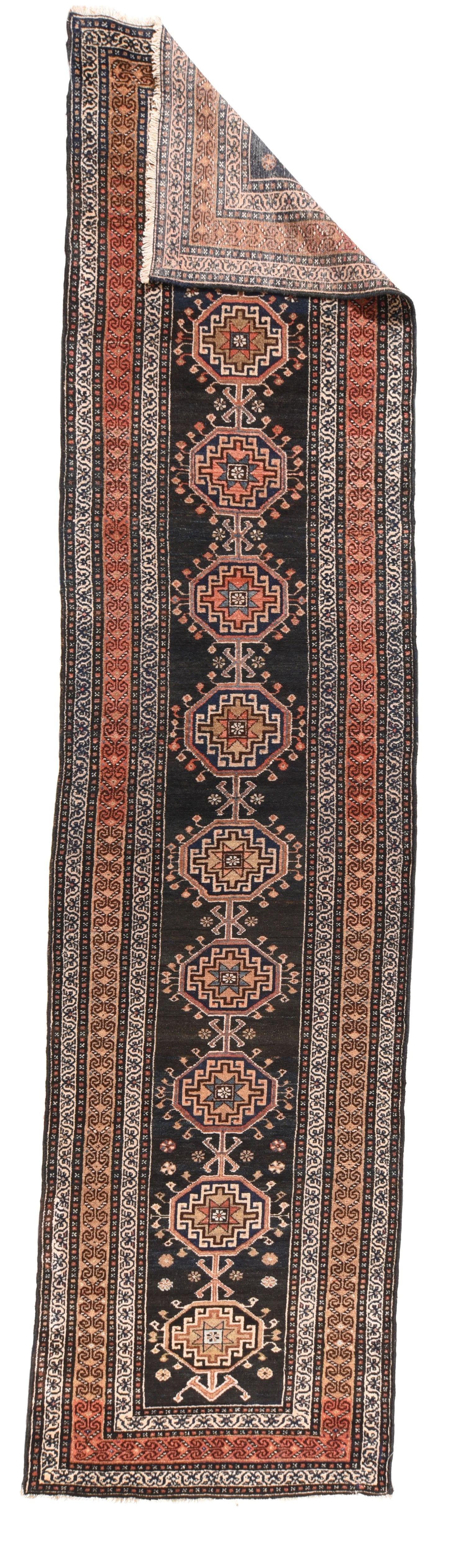 Hand Knotted Persian Karajeh Heriz Wool