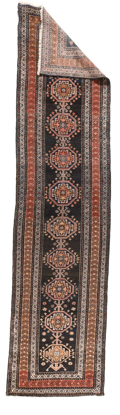 Hand Knotted Persian Karajeh Heriz Wool
