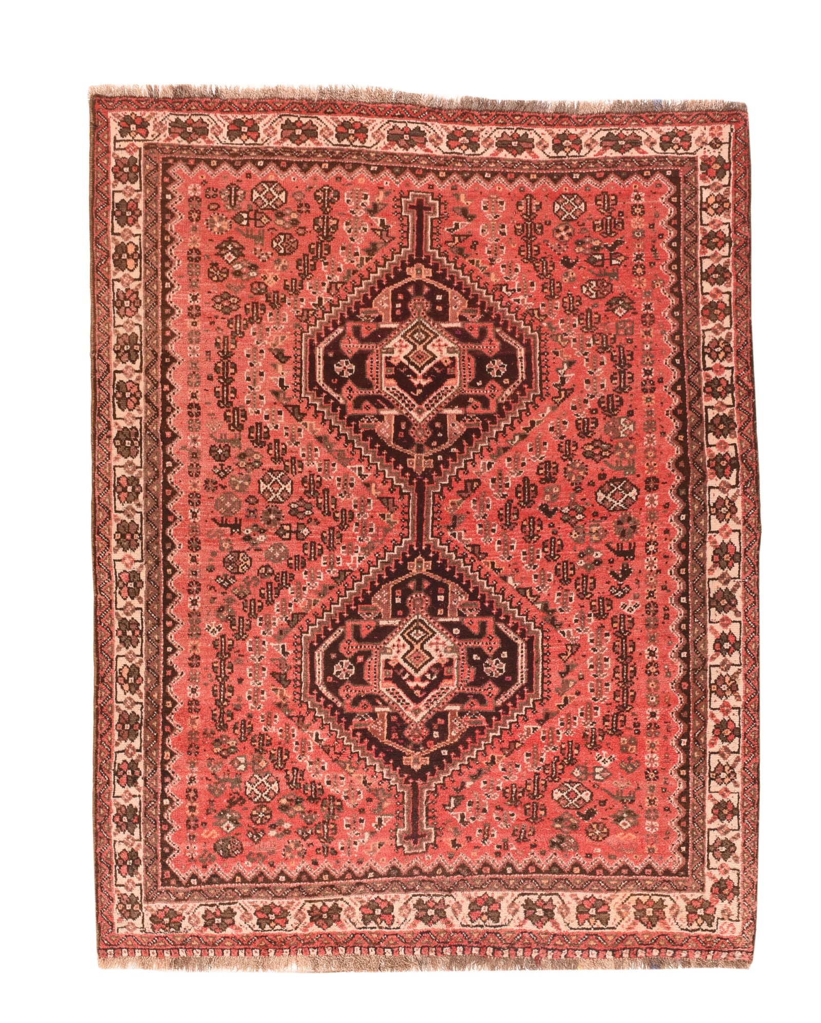 Fine Vintage Persian Shiraz Tribal Rug