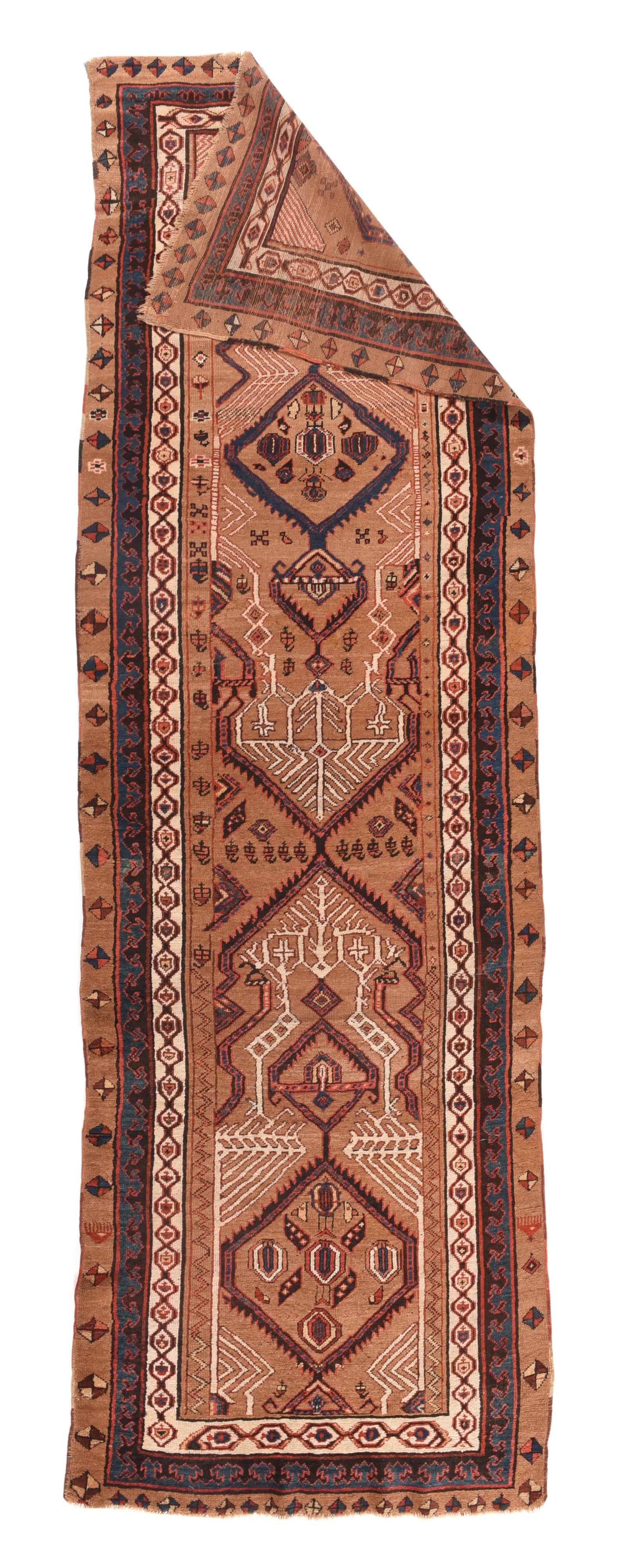 Hand Knotted Persian Sarab Runner