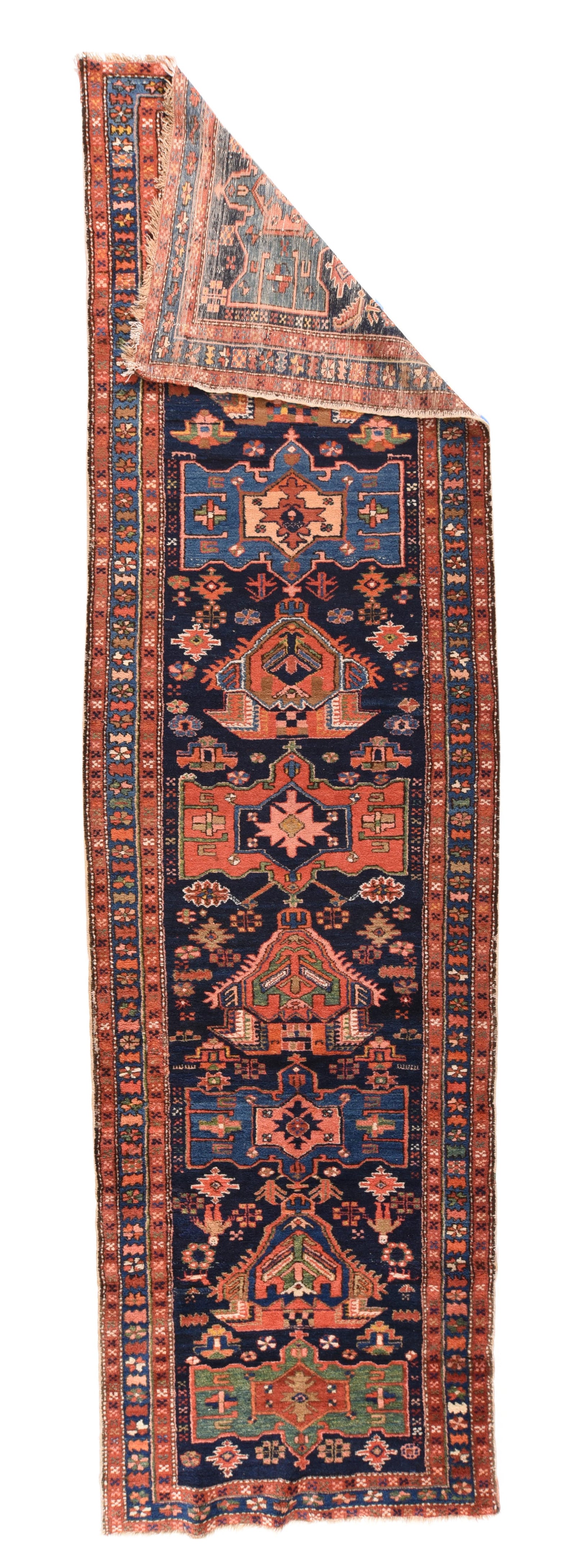Fine Antique Persian Heriz Runner