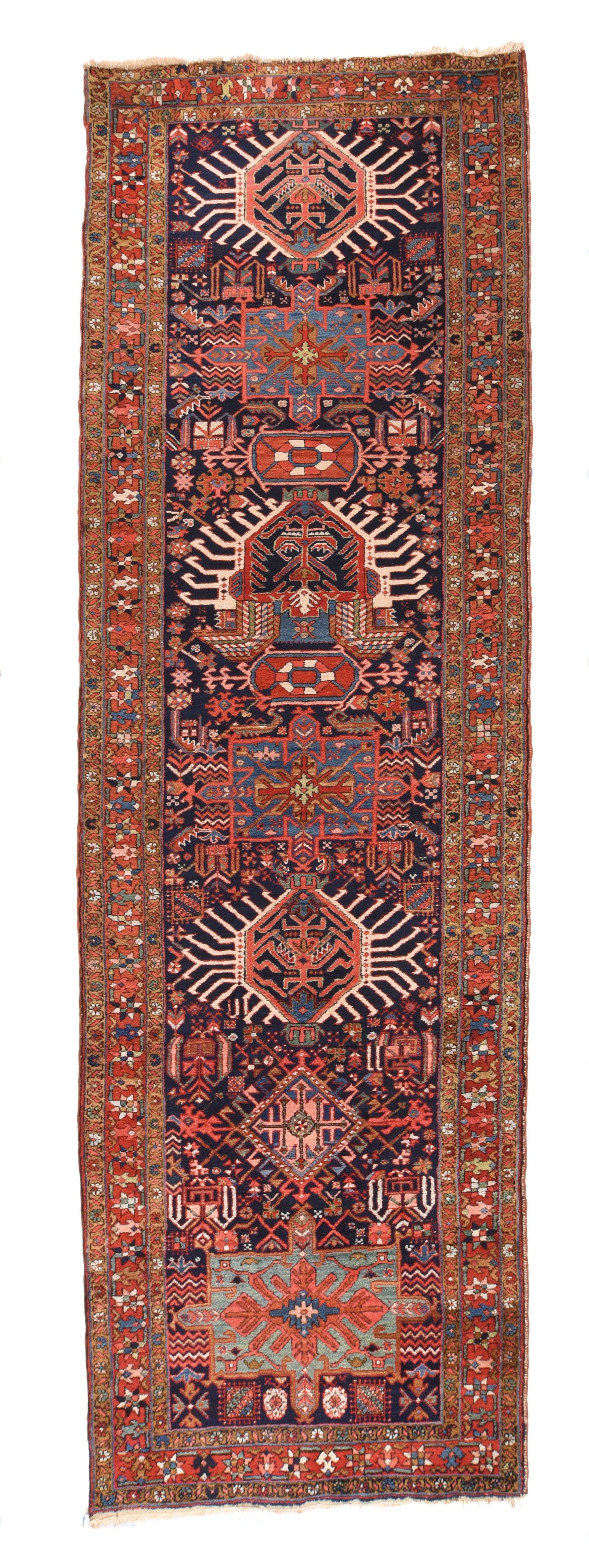 Hand Knotted Persian Heriz Serapi Wool