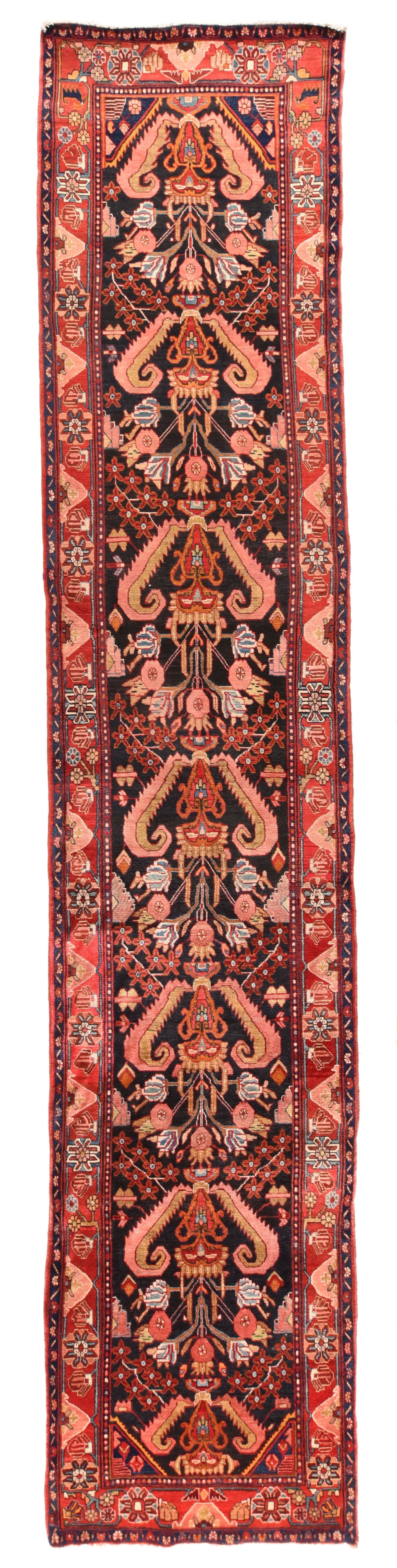 Hand Knotted Persian Hamedan Wool