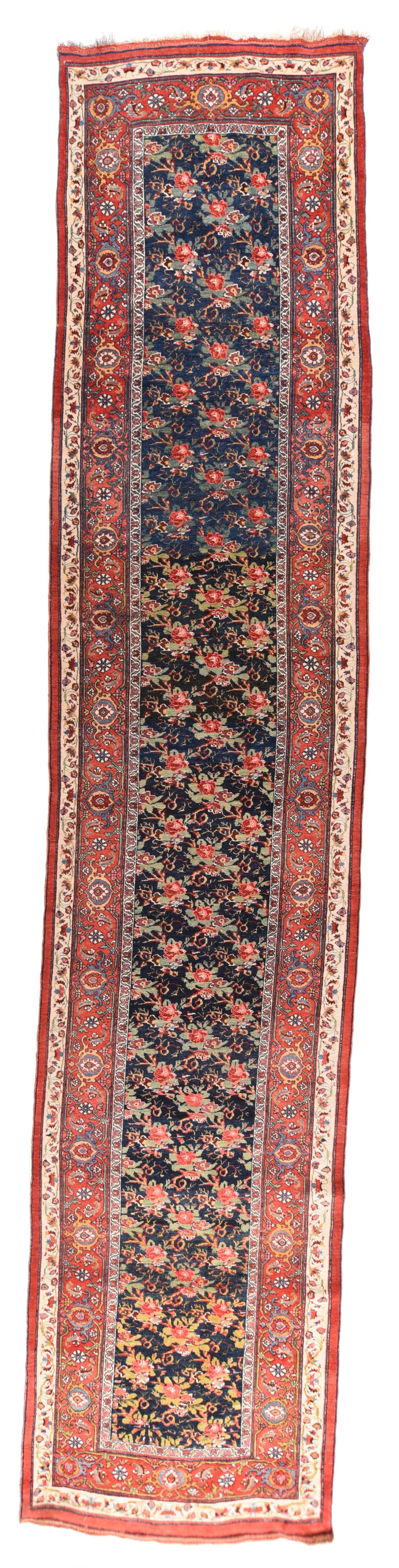Hand Knotted Persian Bidjar Halvaie  Wool & Wool Foundation