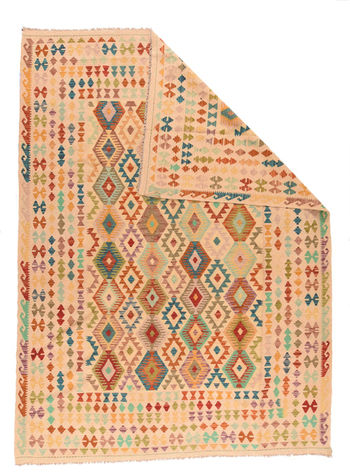 Fine Vintage Turkish Tribal Kilim