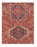 Hand Knotted Persian Heriz  Wool