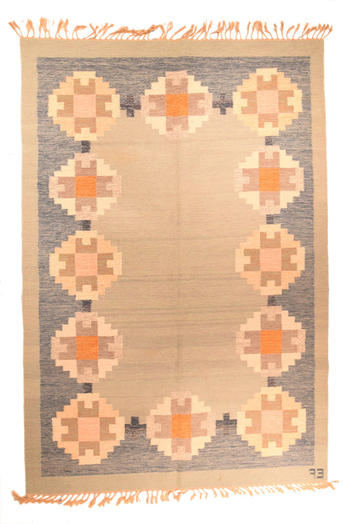 Vintage Swedish Kilim