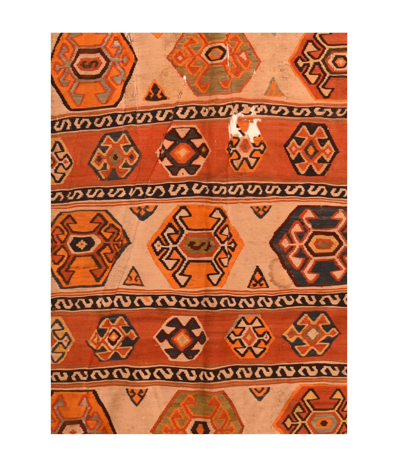 Fine Antique Persian Qashqai Kilim