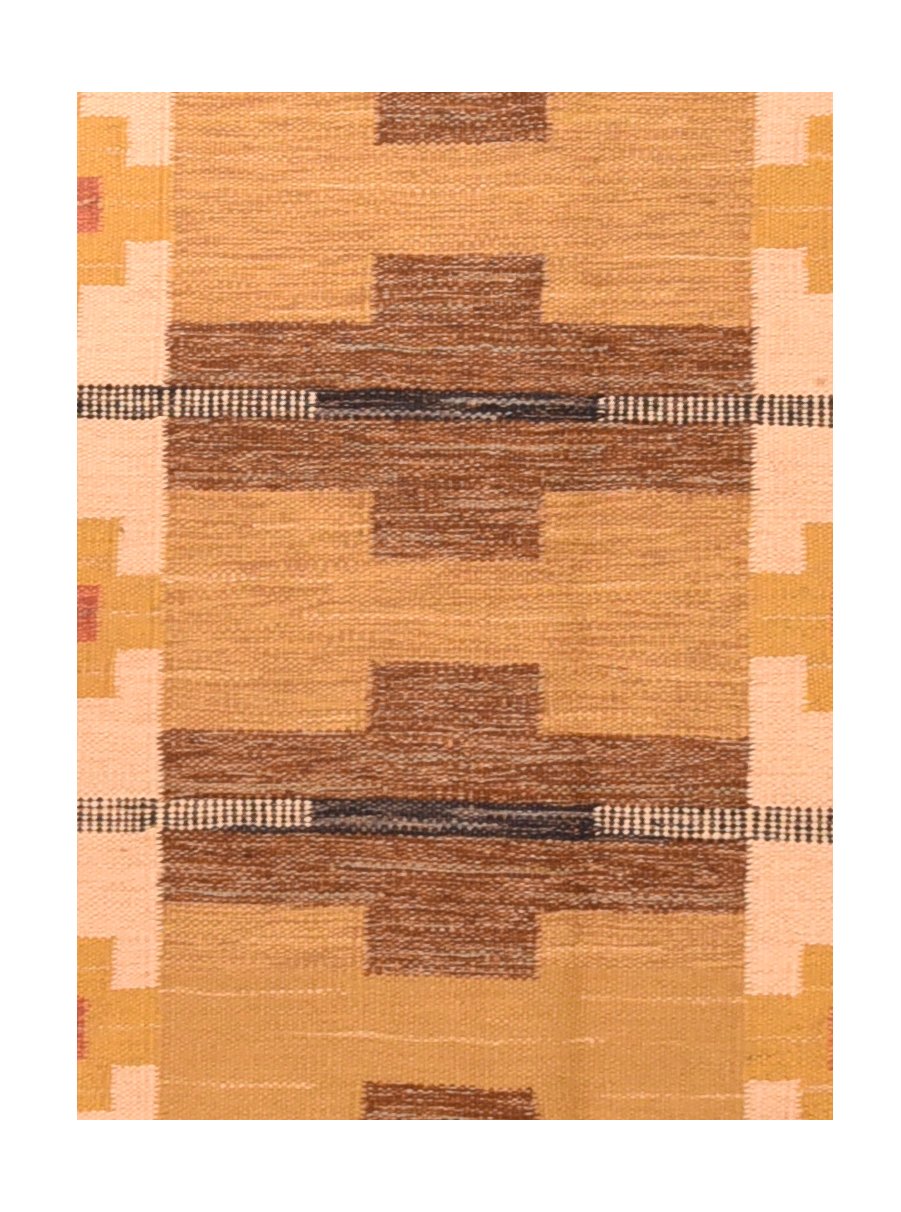 Fine Antique Swedish Flat Weave Kilim
