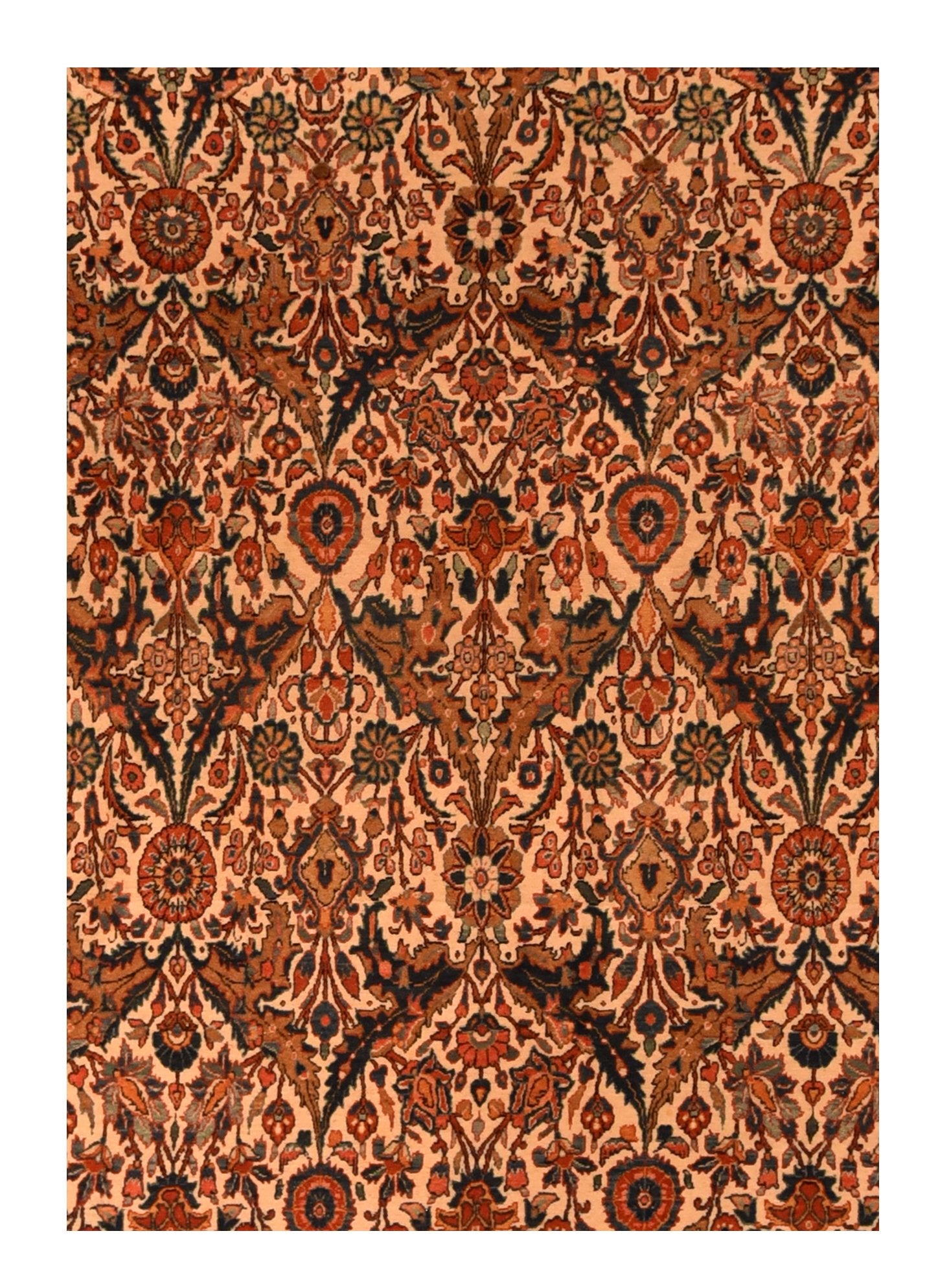 Extremely Fine Persian Antique Dabir Kashan.