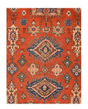 Antique Hand Knotted Persian Malayer Wool