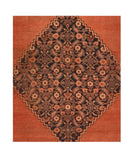 Fine Antique Persian Bijar Rug Wool Foundation.