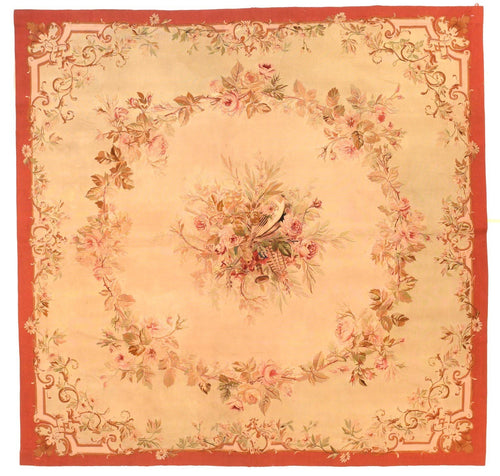 Antique Hand Made Aubusson/Beauvais French Tapestry