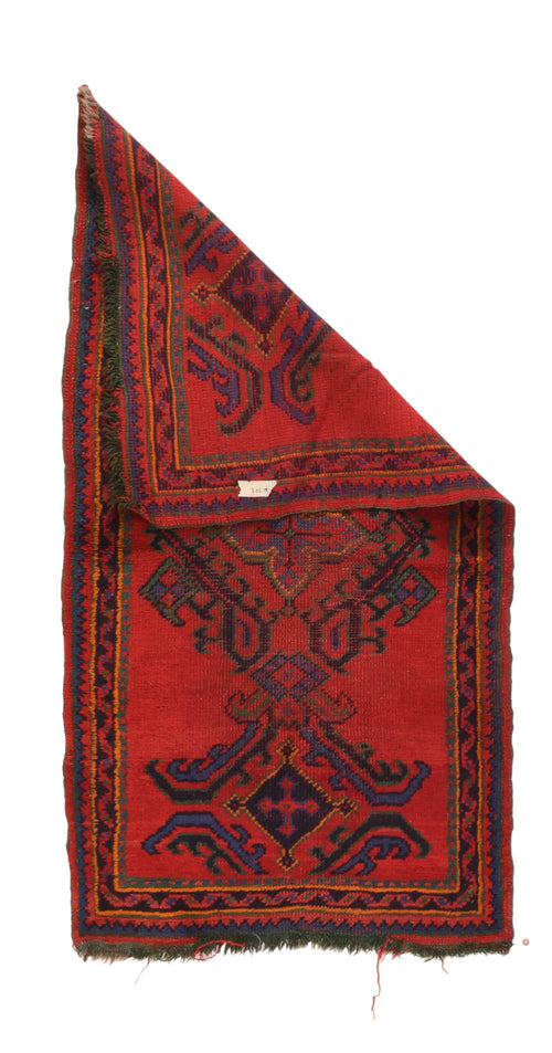 Semi Red Fine Oushak Turkish Area Rug